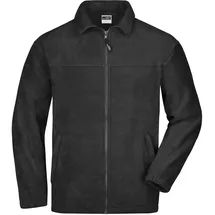 James & Nicholson JN044 Fleecejacke Schwarz XXL