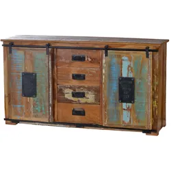 Sideboard Jupiter Altholz Kommode Wohnzimmer Esszimmer Schubladen Schrank