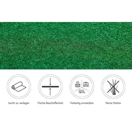 Andiamo Kunstrasen Field 133 x 400 cm Grün
