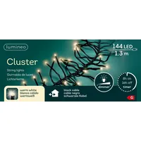Lumineo Kaemingk Lumineo Cluster Lichterkette 144 LED warmweiß 1,3