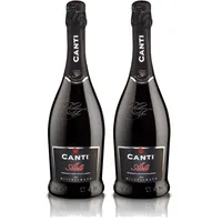 CANTI Asti D.O.C.G. Süßer Sekt Champagner (1 x 0.75 l) (Packung mit 2)