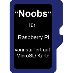 Raspberry Pi Pi Noobs (Version 3.1.1) Betriebssystem 16 GB Passend für:  Pi, Entwicklungsboard + Kit