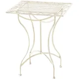 CLP Asina Beistelltisch 60 x 60 x 72 cm antik-creme