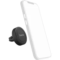 Hama Magnet, Handy/Smartphone, Passive Halterung, Auto, Schwarz