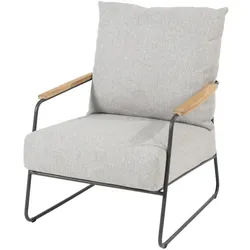 4Seasons Balade Living Sessel inkl. 2 Kissen - Anthrazit