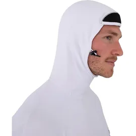 Hurley Rashguard Icon Hooded Weiß M