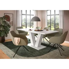 xonox.home Moritz 150-190 x 76 x 90 cm weiß