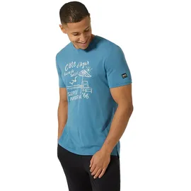 super.natural Cote D'Azur Tee blau XXL