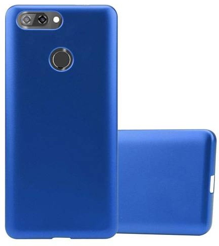 Cadorabo Schutzhülle für ZTE Blade V9 Hülle in Blau Handyhülle TPU Silikon Etui Cover Case