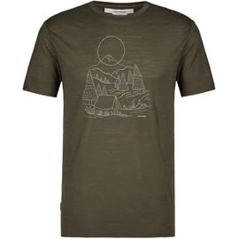 Icebreaker Herren Tech Lite III Sunset Camp T-Shirt (Größe S,