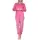 normann Frottee Pyjama mit Bündchen Rosa 36/38