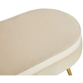 SalesFever Clam oval beige/gold