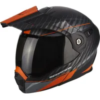 Scorpion ADX-1 Dual Matt-Schwarz/Silver-Orange