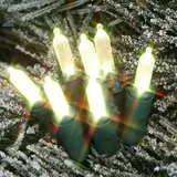 STAR LED Lichterkette 5,85m 40 Dioden Pisello warmweiss 440-00 - Weiß