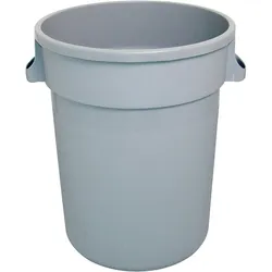 Stalgast Abfallcontainer rund, grau, 120 Liter