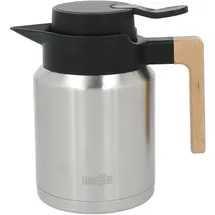 La Cafetiere Isolierkanne 1,2 l Silber