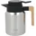 La Cafetiere Isolierkanne 1,2 l Silber