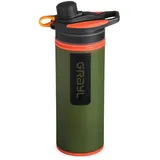 Grayl Geopress Purifier Wasserfilter Trinkflasche 710ml oasis green