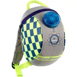 Littlelife Kleinkinder Rucksack Police Polizeiauto daysack mit Blaulicht