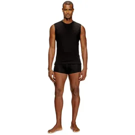 Diesel Herren Tank Tops, 2er Pack - TOM-UTL, Baumwolle, einfarbig Schwarz L