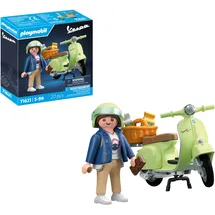 Playmobil 1969 Vespa 150 Sprint Veloce, Hellgrün 71621