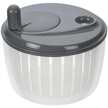 LURCH Salatschleuder mit Kurbel 22 x 22 x 16 cm grau/weiß