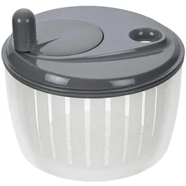 LURCH Salatschleuder mit Kurbel 22 x 22 x 16 cm grau/weiß