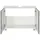 WELLTIME Waschbeckenunterschrank WELLTIME "Trento, verschiedene Ausführungen und Farben", silber (eiche rauchsilber), B:80cm H:54cm T:35cm, Holzwerkstoff, MDF, Schränke, Waschbeckenunterschrank, Badmöbel Unterschrank Breite 80 cm, mit viel Stauraum, Badschrank WBU