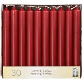 Papstar Tafelkerzen 19,6 cm 120 St. bordeaux