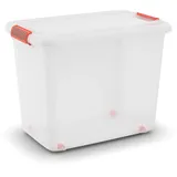 KIS K Latch Box Aufbewahrungsbox Rechteckig Orange, transparent