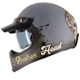 Broken Head Retro Helm Rusty Rebel