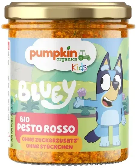 Pumpkin Bluey Pesto Rosso bio