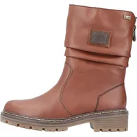 Rieker Damen Stiefel Warmfutter Kurzstiefel Y9260, Größe:37 EU / Braun 37