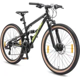 Bikestar MTB 26 Zoll RH 41 cm Unisex schwarz
