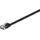 goobay Flachkabel U/UTP Cat6 schwarz 2,0m 95384