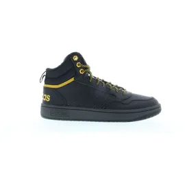 adidas Hoops 3.0 Mid Winterized Core Black / Core Black / Preloved Yellow 47 1/3