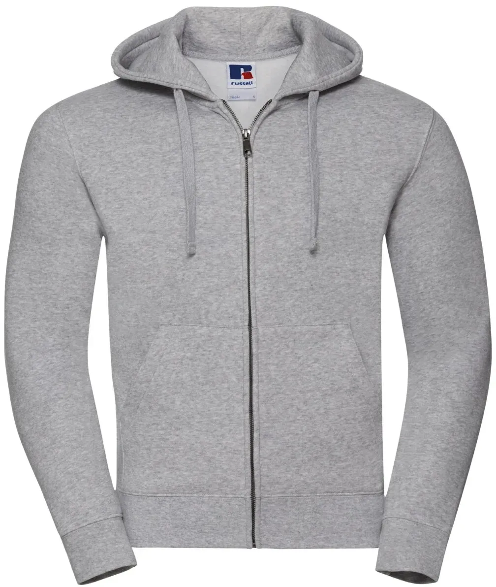 Russell Athletic - Herren Authentic Kapuzenjacke mit Reißverschluß - Light Oxford (Heather) / 4XL
