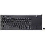 Renkforce Funk-Tastatur mit Touchpad schwarz