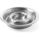 HENDI Aschenbecher aus Edelstahl, stapelbar