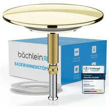 Bächlein Badewannenstöpsel Universal Gold