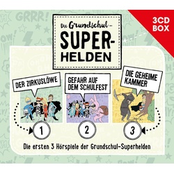 Die Grundschul-Superhelden.Box.1 3 Audio-Cds - Die Grundschul-Superhelden (Hörbuch)
