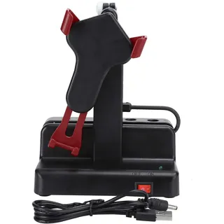 Tnfeeon Handy Shaker Handy Schrittzähler Automatisch Links Rechts Schwung Schrittzähler 6,1 X 4,6 Zoll (Dunkelrot)