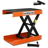 ConStands - Motorrad-Hebebühne für KTM 620 Duke, 640 Adventure/Duke II/Supermoto Hydraulisch inkl. 2 Distanzstücke Orange