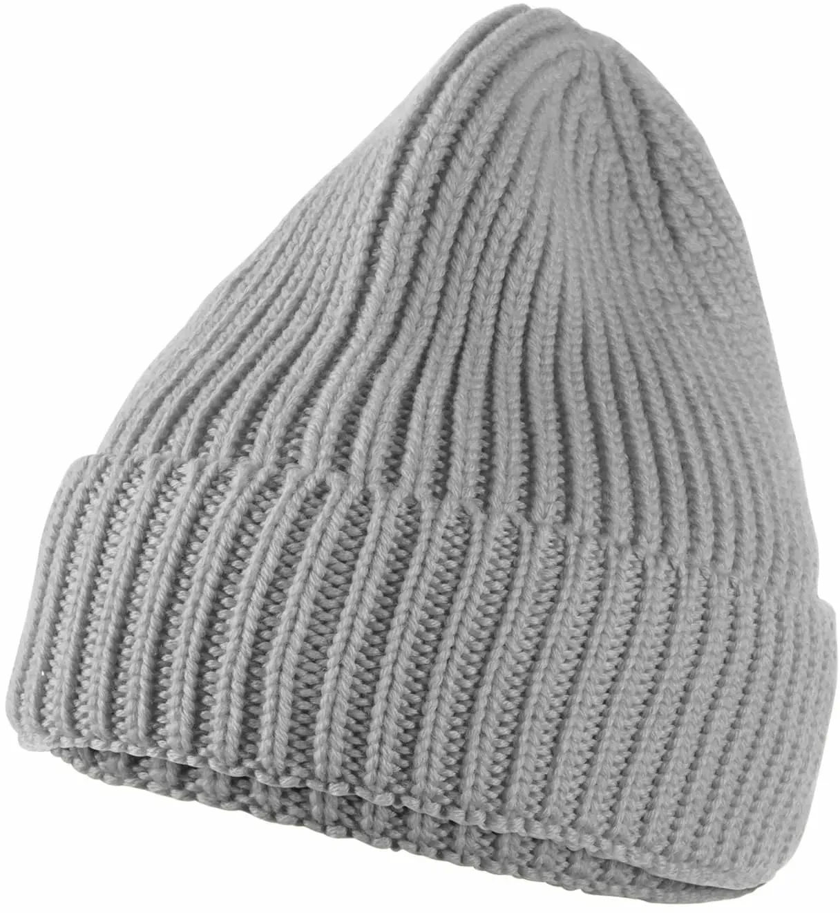 Walbusch Herren Merino-Mütze Grau