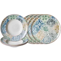 Ritzenhoff & Breker Roma Antica Pizza & Pasta Set 8-tlg. Steingut