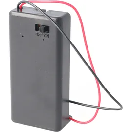 goobay Batteriehalter mit Schalter für 9V Block 48171