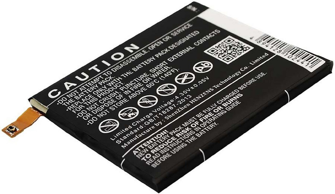 Powery Akku für LG H955 Smartphone-Akku 3000 mAh (3.8 V) schwarz