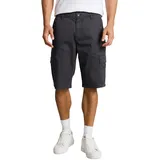 Tom Tailor Kurze Cargohose Schwarz 36