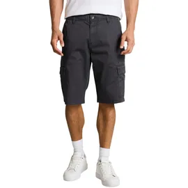 Tom Tailor Kurze Cargohose Schwarz 36