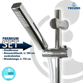 tecuro ew-036 Brauseset 1 strahlig Schwarz 160